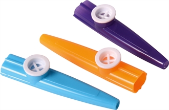 Kazoo, sæt med 6