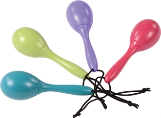 Cha Cha maracas, sæt med 4