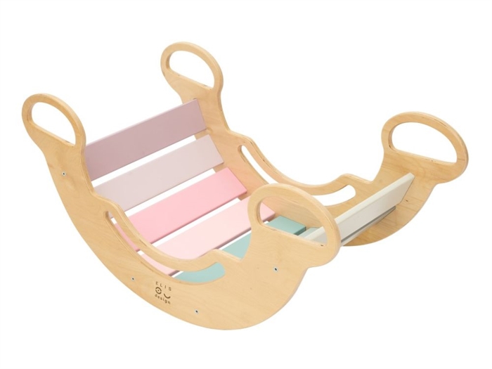 Montessori klatrebue 6-i-1 Smile – Pastel