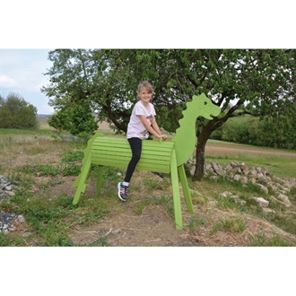 Trædrage 90 cm, lakeret
