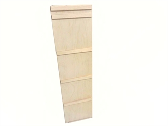 Dobbeltsidet planke 126 cm – til pikler trekant og klatrebue