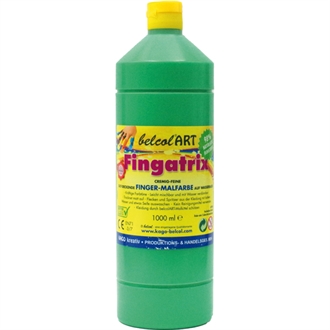 Fingermaling 1000 ml - grøn