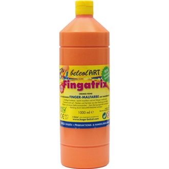 Fingermaling 1000 ml - orange