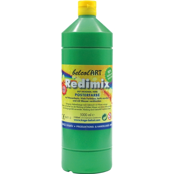 Redimix økologisk maling 1000 ml – grøn