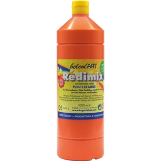 Redimix økologisk maling 1000 ml – orange