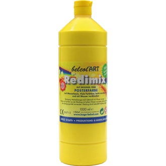 Redimix økologisk maling 1000 ml – solgul