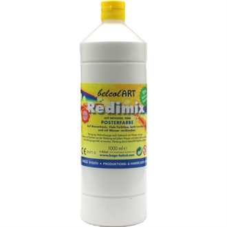 Redimix økologisk maling 1000 ml – hvid
