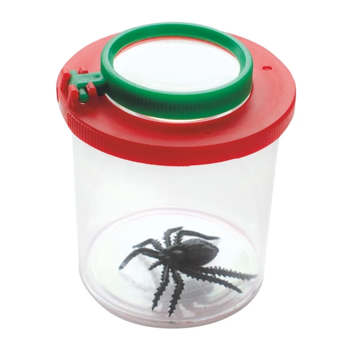 Insektglas, 6 stk., røde