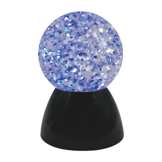 Sensorisk glitterkugle, Ø 9 cm