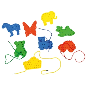Sysæt i plast, 8 figurer