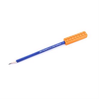ARK Brick Stick Chewable Pencil Topper Orange