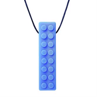 ARK Brick Stick Textured Chew Necklace blå