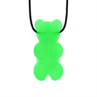 ARK Gummy Bear Chew Necklace Gennemsigtig grøn