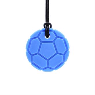 ARK Soccer Ball Chew Necklace Kongeblå
