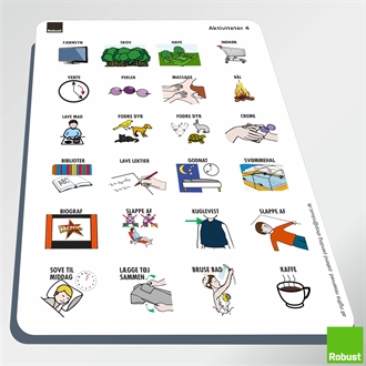 Aktiviteter 4 - Piktogram ark