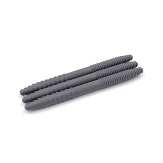 ARK Textured Chewth Pick® Chewable (Toothpicks) pakke af 3 Mørke grå