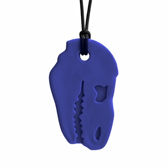ARK Dino-Bite Chewable Jewelry Necklace Mørkeblå