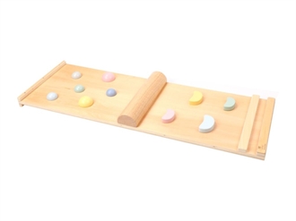 Montessori dobbeltbalancebræt – pastel