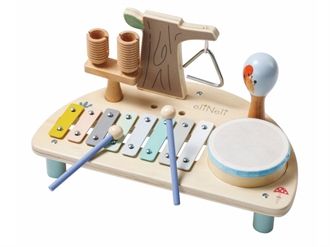 Musikbord med 5 instrumenter – Skovtema