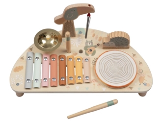 Musikbord til børn med dyr – 5 musikinstrumenter