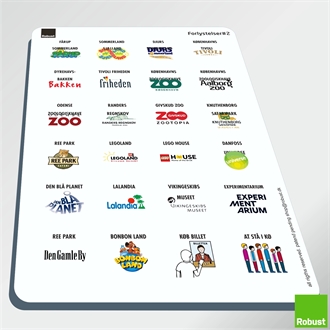 Forlystelser 2 - Piktogram ark