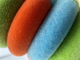 Tangle Jr Fuzzy nr 2900 close up grøn
