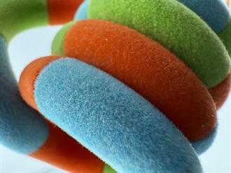Tangle Jr Fuzzy nr 2900 close up grøn