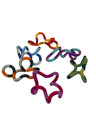 Tangle jr. Classic sort, orange, grå