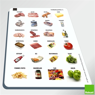 Indkøb 1 - Piktogram ark