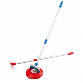Curling skubbestænger med håndtag - 2 stk.