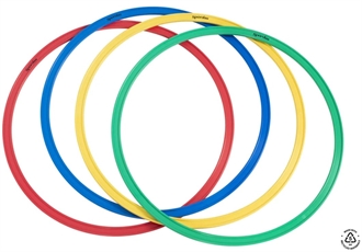 Flade ringe 50 cm - sæt med 4 stk.