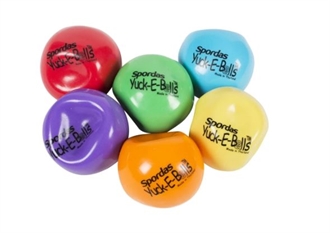 Yuck-E-Balls taktile gelbolde – sæt med 6