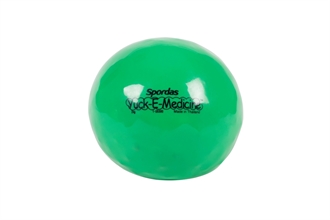Yuck-E vægtbold – 2 kg, grøn (16 cm)