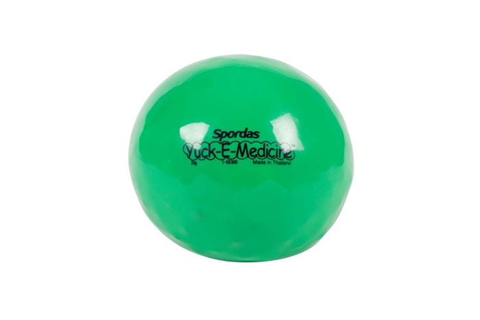 Yuck-E vægtbold – 2 kg, grøn (16 cm)
