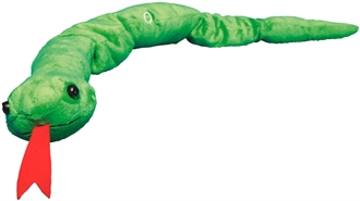 Vibrerende sanseslange – med taktile elementer