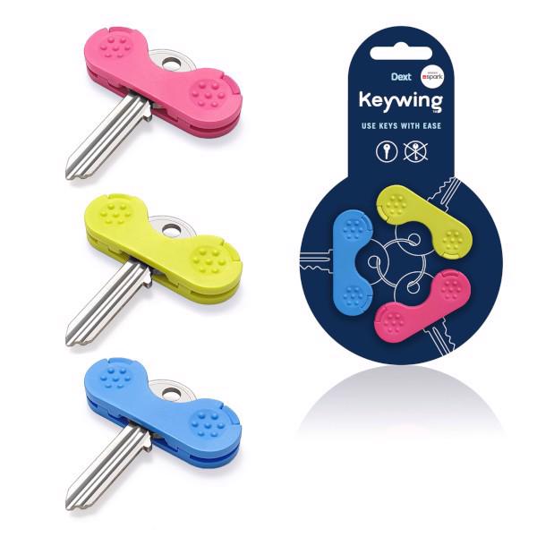 Keywing - Nøglegreb 3-pack