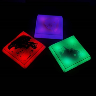 LED-sansefliser til gulv