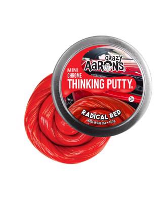 Thinking Putty - Radical Red - Chrome 2 mini
