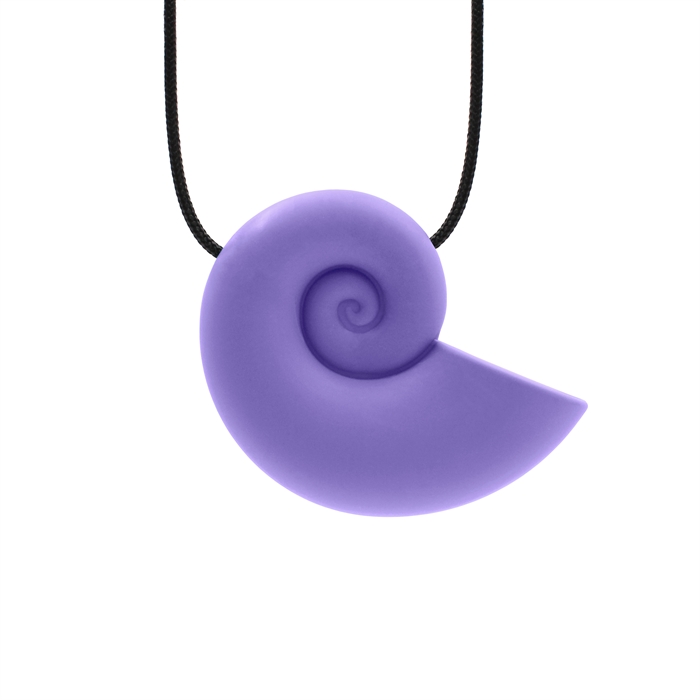 ARK Seashell Chew Necklace Lavendel