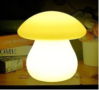 Mushroom lampe udskiftelig EU/UK adapter