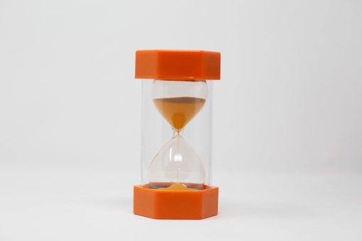 Sand Timer 10 Min Orange