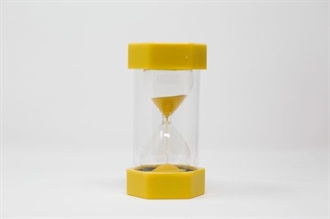 Sand timer  3 minutter - gul