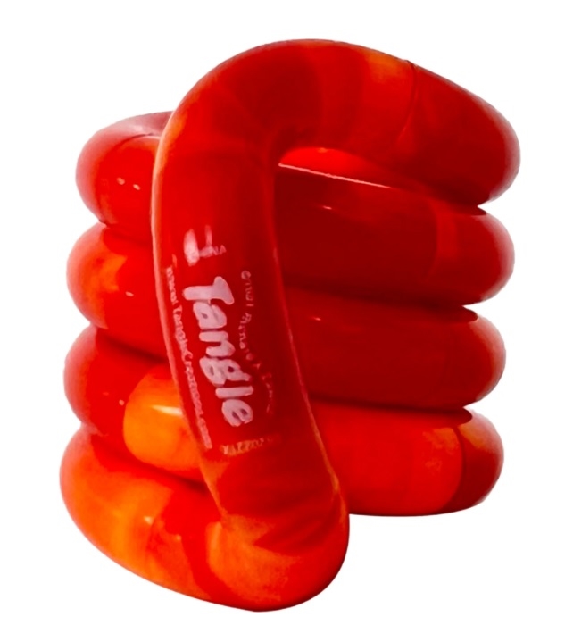 Tangle Jr. Marble - Orange