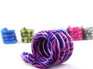 Tangle Wild Zebra blå-pink, Tangle hjælper mod rastløshed og stimulerer sanserne