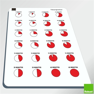 Tidsangivelser - Piktogram ark