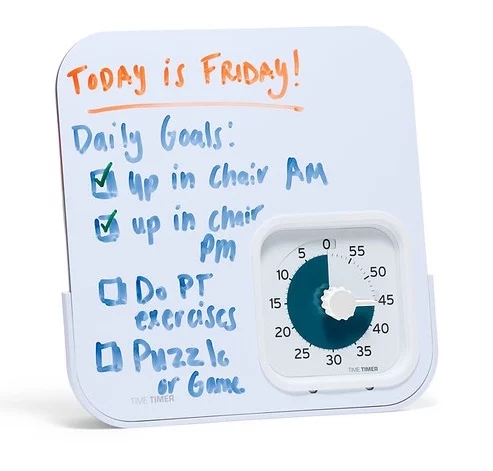 Time Timer® PRO Applied – 60 minutter inkl. magnetisk whiteboard