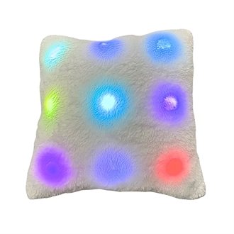 Led-pude med farveskift, batteridrevet