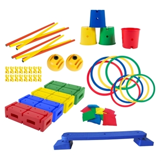 Motoriksæt - forhindringsbane til leg og bevægelse