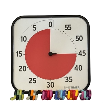 Time Timer pakke 5 - 24 Tangle Classic og 1 Time Timer Large