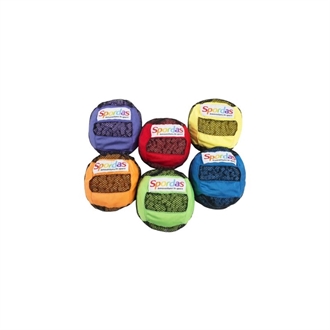 Spordas bolde - sæt med 6 stk 20 cm